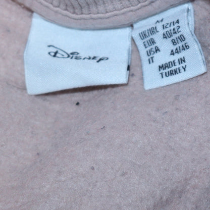 Womens UK Size 12/14 Disney Beige Pullover Sweatshirt