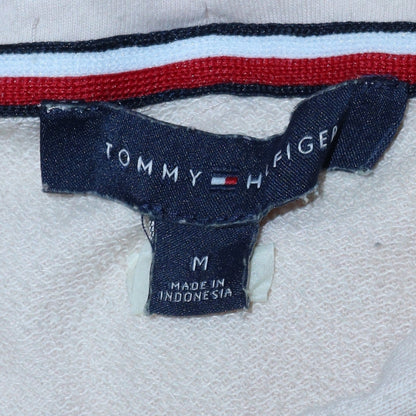 Womens UK Size M Tommy Hilfiger Beige Pullover Hoodie