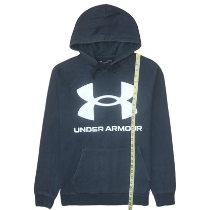 Mens UK Size M Under armour Black Pullover Hoodie