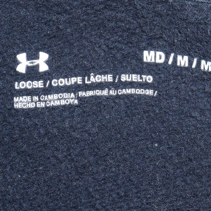 Mens UK Size M Under armour Black Pullover Hoodie