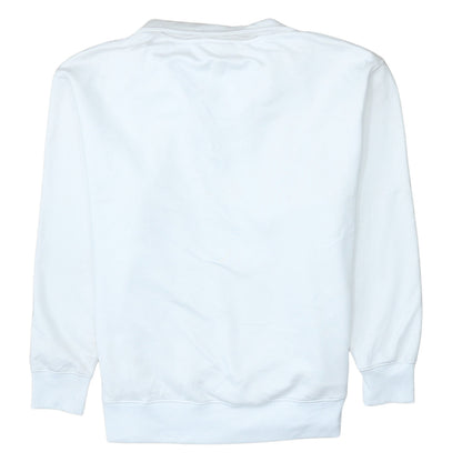 Womens UK Size S Nike White Pullover Sweatshirt