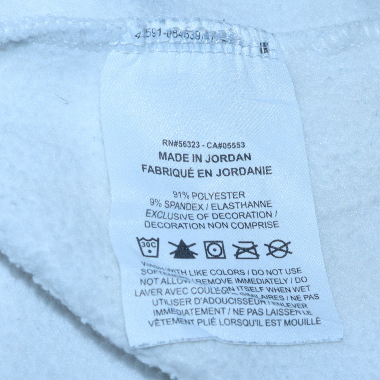 Womens UK Size S Nike White Pullover Sweatshirt