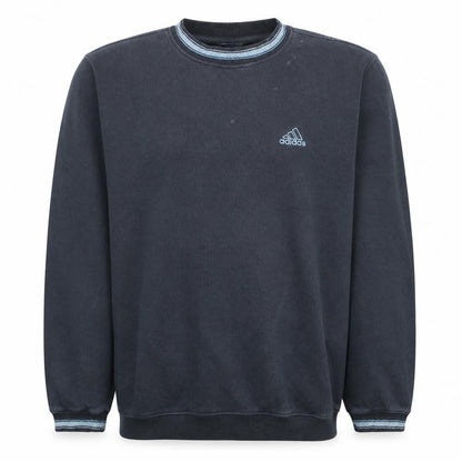 Mens UK Size S adidas Black Pullover Sweatshirt