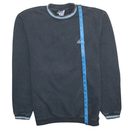 Mens UK Size S adidas Black Pullover Sweatshirt