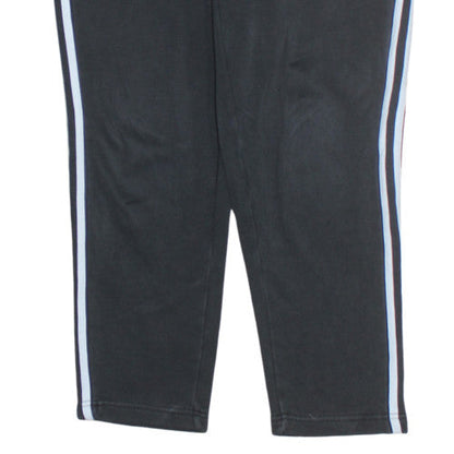 Adidas Men's Black M Sweatpants Fleece Straight Leg Casual Trousers