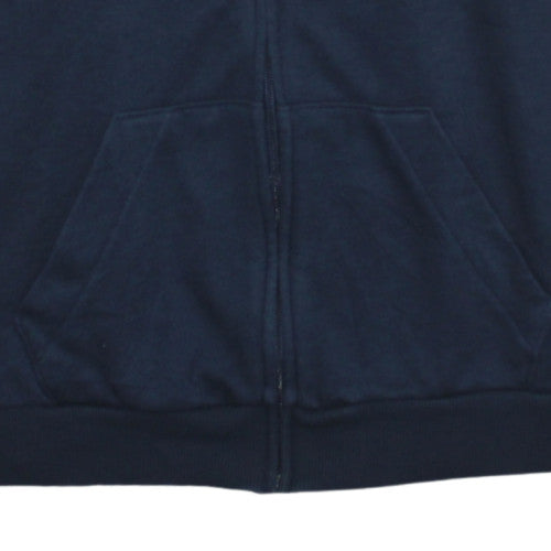 Womens UK Size L adidas Blue Full Zip Hoodie