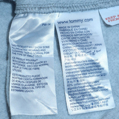 Tommy Hilfiger Boys Grey Full Zip Hoodie Size 152 (12-13 Years) Classic Logo