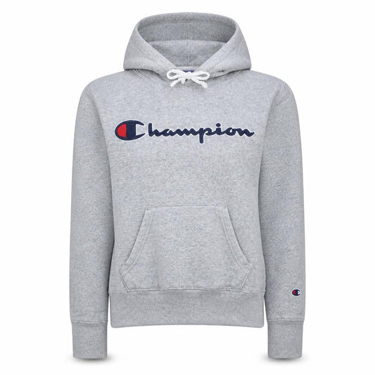 Womens UK Size XS Champion Grey Pullover Hoodie