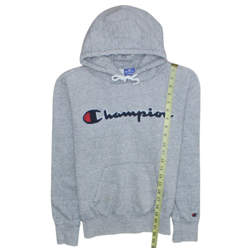 Womens UK Size XS Champion Grey Pullover Hoodie