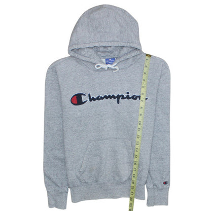 Womens UK Size XS Champion Grey Pullover Hoodie