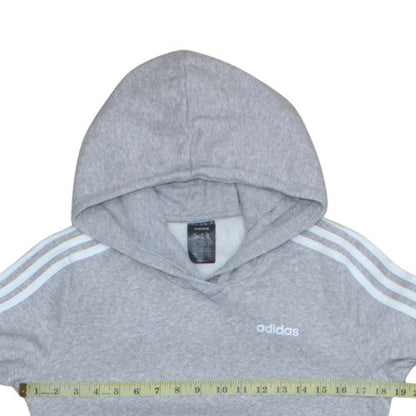 Womens UK Size S adidas Grey Pullover Hoodie