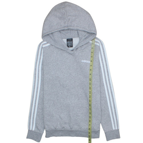 Womens UK Size S adidas Grey Pullover Hoodie