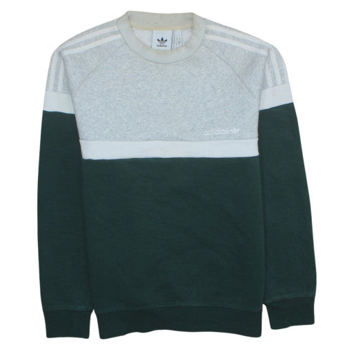 Mens UK Size S adidas Multicoloured Pullover Sweatshirt