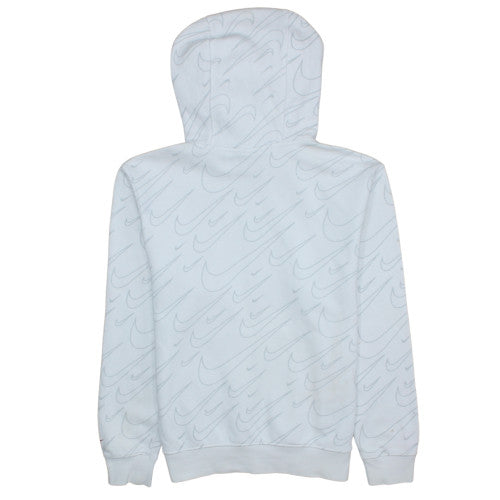 Mens UK Size XS Nike White Pullover Hoodie
