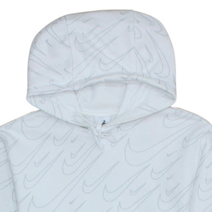 Mens UK Size XS Nike White Pullover Hoodie