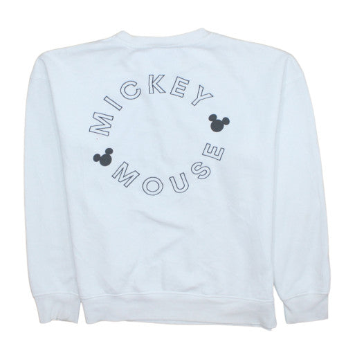 Womens UK Size S Disney White Pullover Sweatshirt