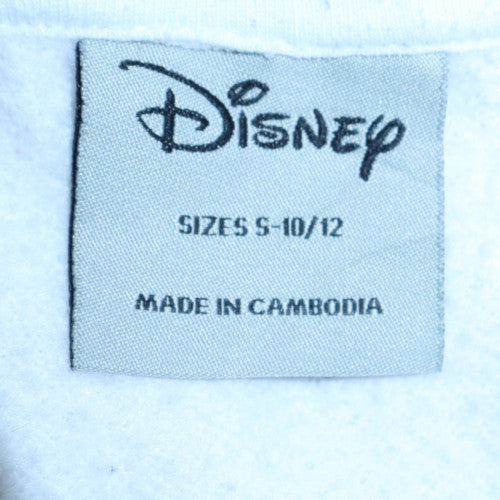 Womens UK Size S Disney White Pullover Sweatshirt