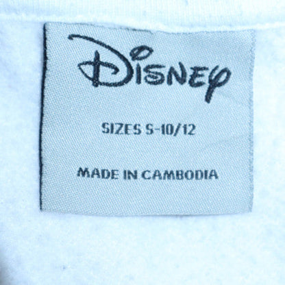 Womens UK Size S Disney White Pullover Sweatshirt