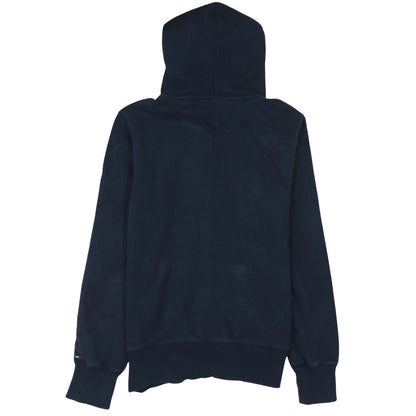 Mens UK Size M Hilfiger Denim Blue Pullover Hoodie