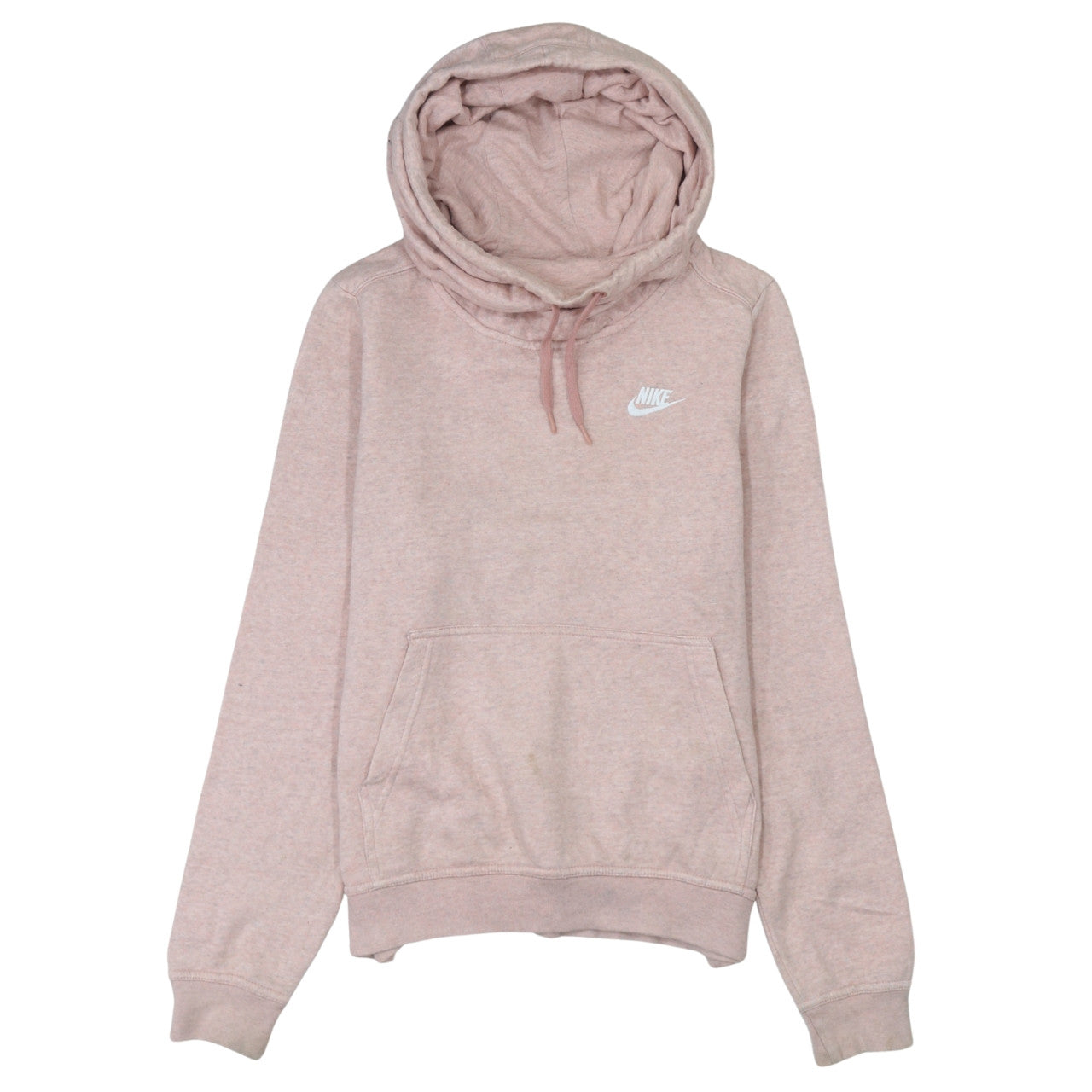 Womens UK Size S Nike Pink Pullover Hoodie
