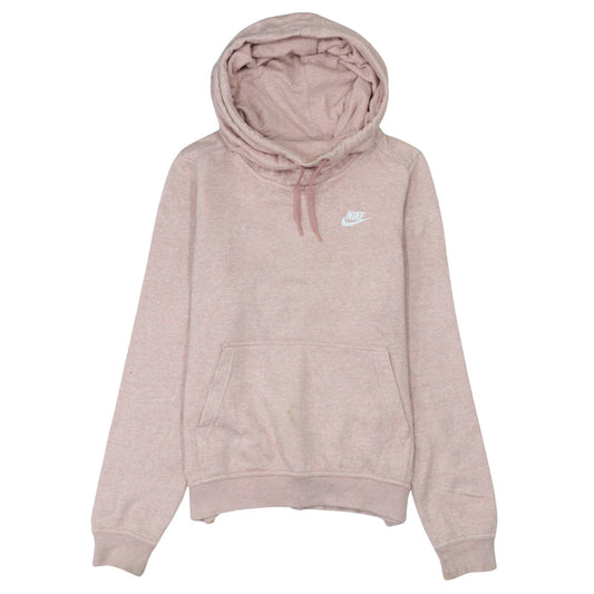 Womens UK Size S Nike Pink Pullover Hoodie