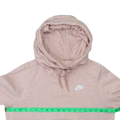 Womens UK Size S Nike Pink Pullover Hoodie