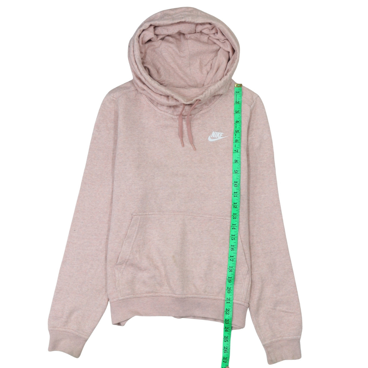 Womens UK Size S Nike Pink Pullover Hoodie