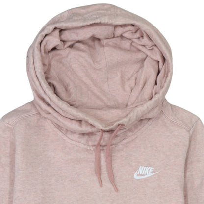 Womens UK Size S Nike Pink Pullover Hoodie
