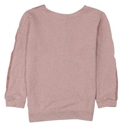 Womens UK Size 10 adidas Pink Pullover Sweatshirt
