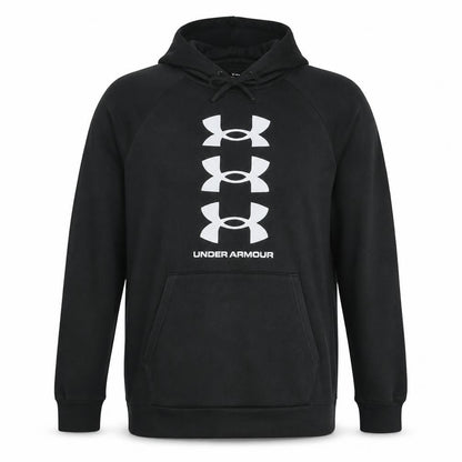 Mens UK Size XL Under armour Black Pullover Hoodie