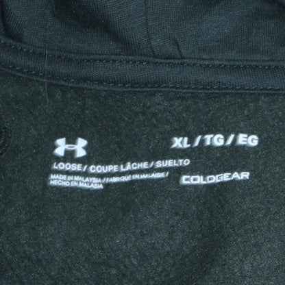 Mens UK Size XL Under armour Black Pullover Hoodie