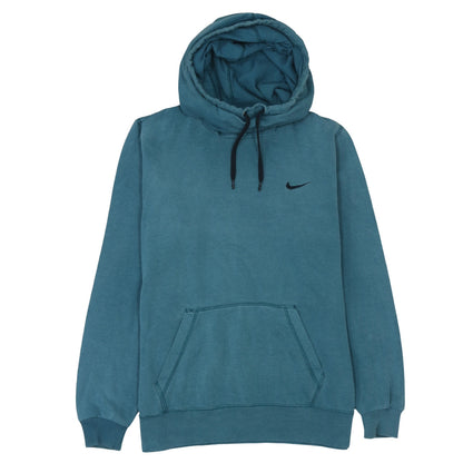 Womens UK Size L Nike Blue Pullover Hoodie