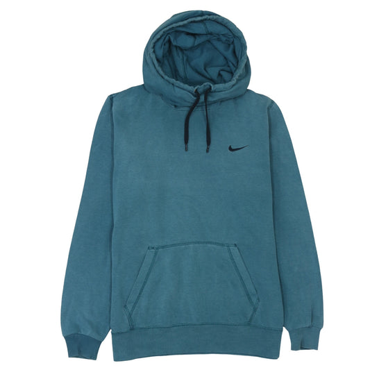 Womens UK Size L Nike Blue Pullover Hoodie