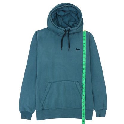 Womens UK Size L Nike Blue Pullover Hoodie