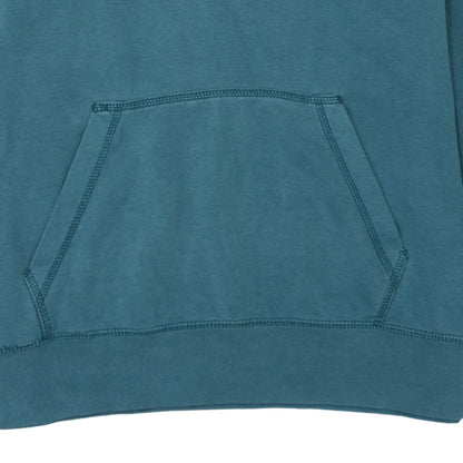 Womens UK Size L Nike Blue Pullover Hoodie
