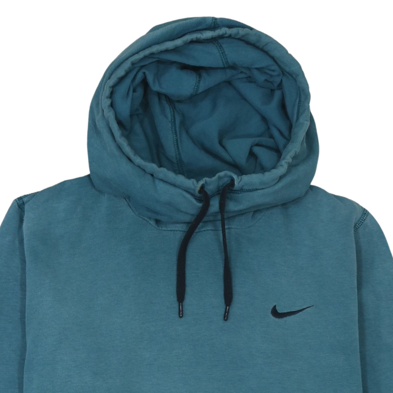 Womens UK Size L Nike Blue Pullover Hoodie