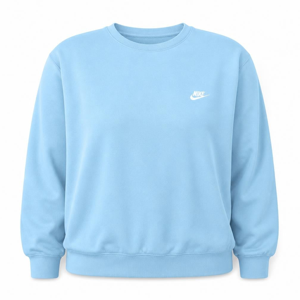 Womens UK Size 2XL Nike Blue Pullover Sweatshirt