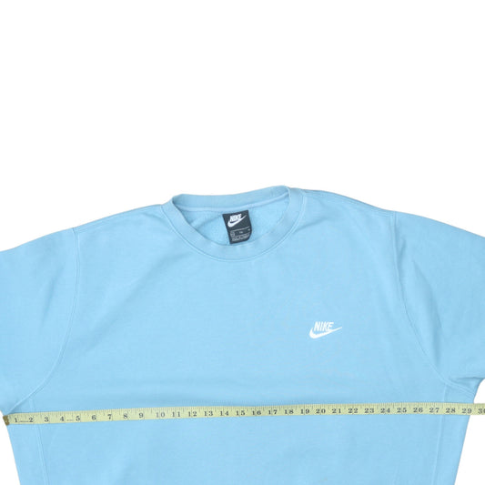 Womens UK Size 2XL Nike Blue Pullover Sweatshirt