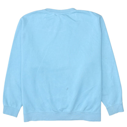 Womens UK Size 2XL Nike Blue Pullover Sweatshirt