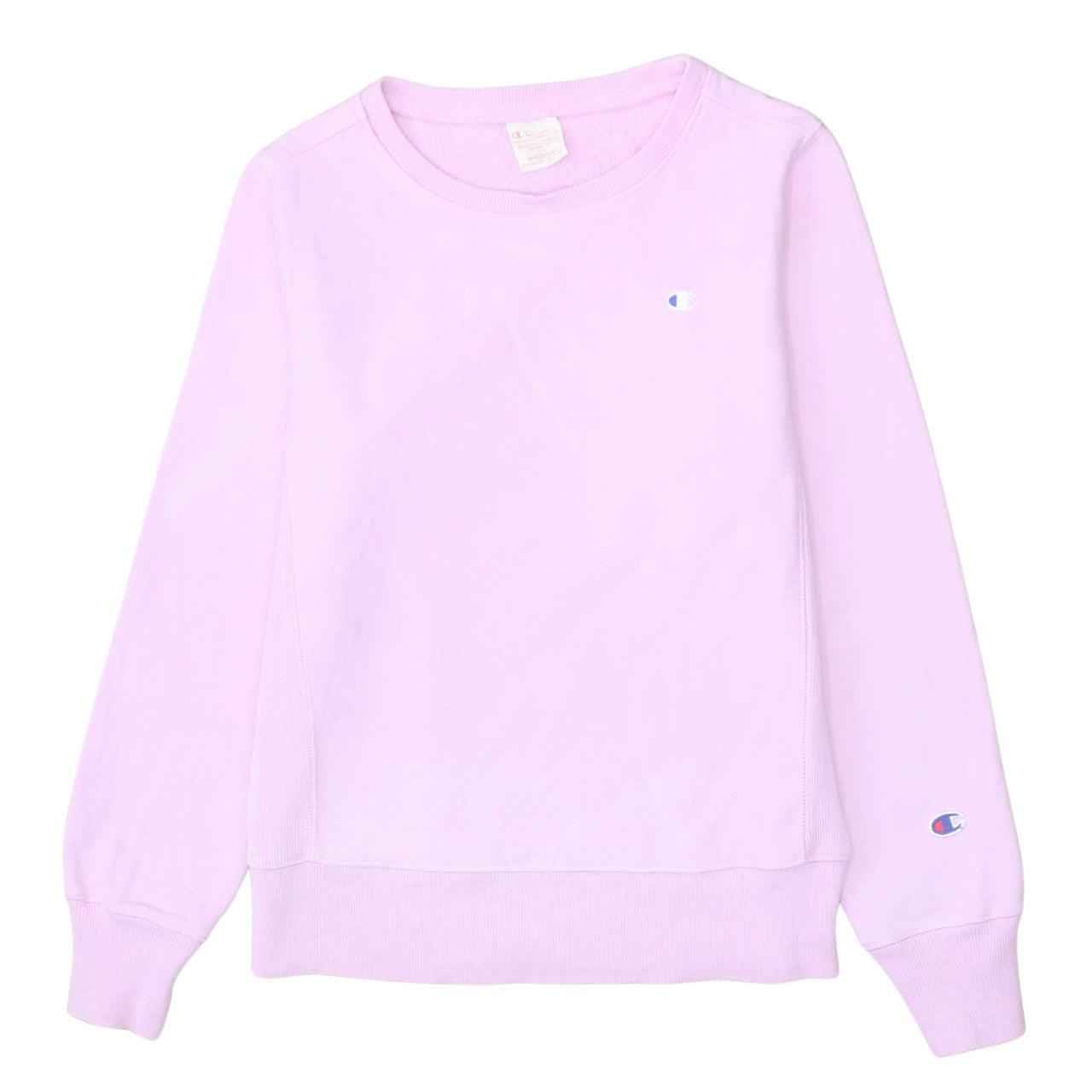 Womens UK Size M Champion Pink Pullover Sweatshirt