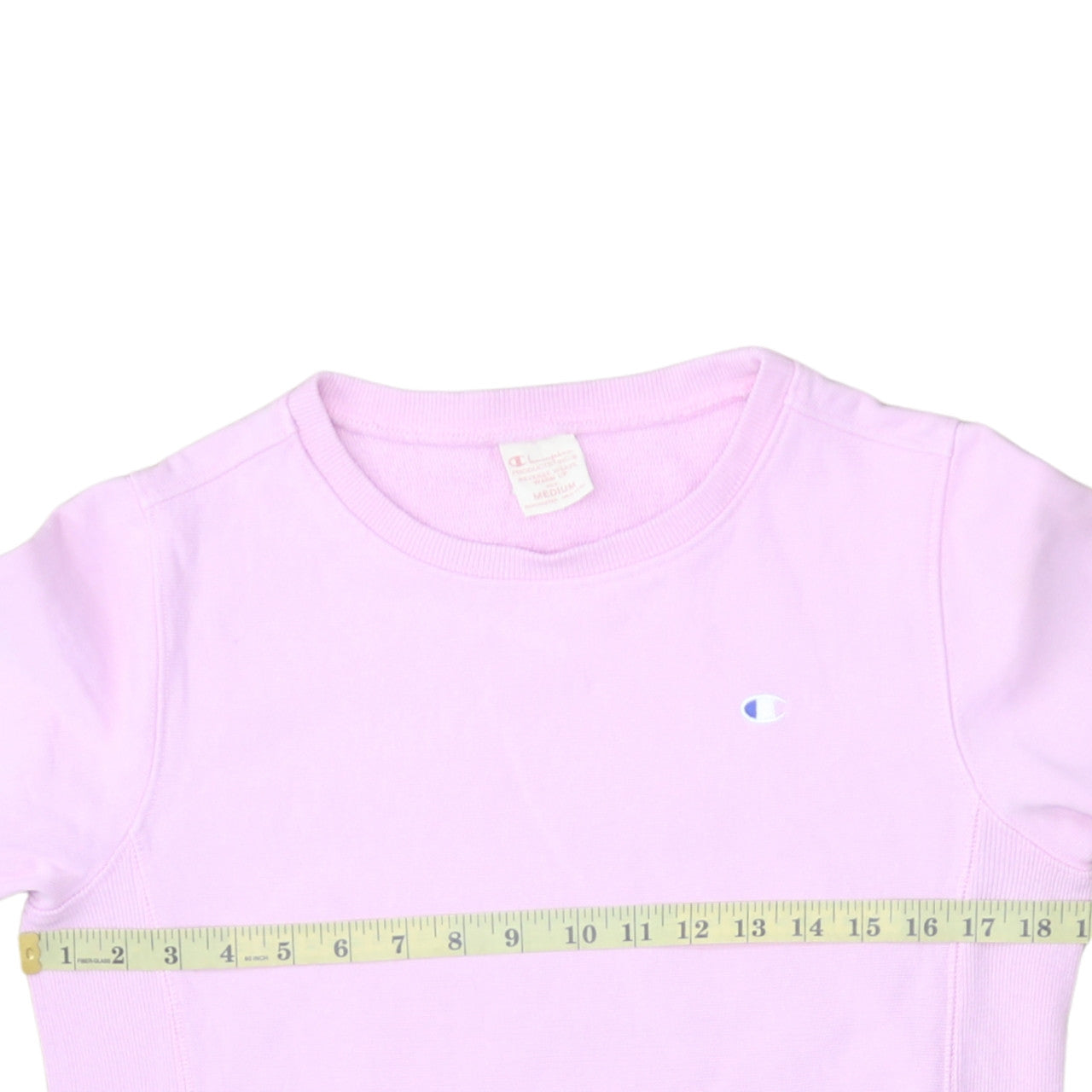 Womens UK Size M Champion Pink Pullover Sweatshirt