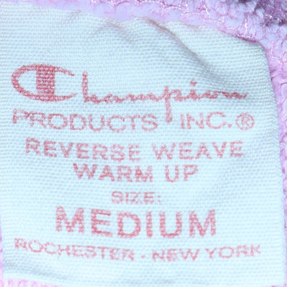 Womens UK Size M Champion Pink Pullover Sweatshirt