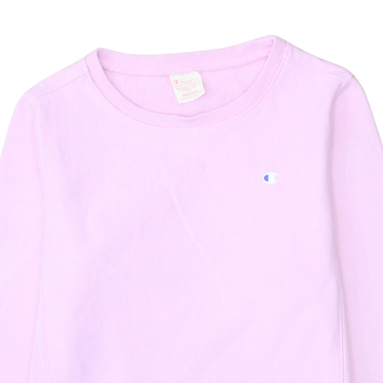 Womens UK Size M Champion Pink Pullover Sweatshirt