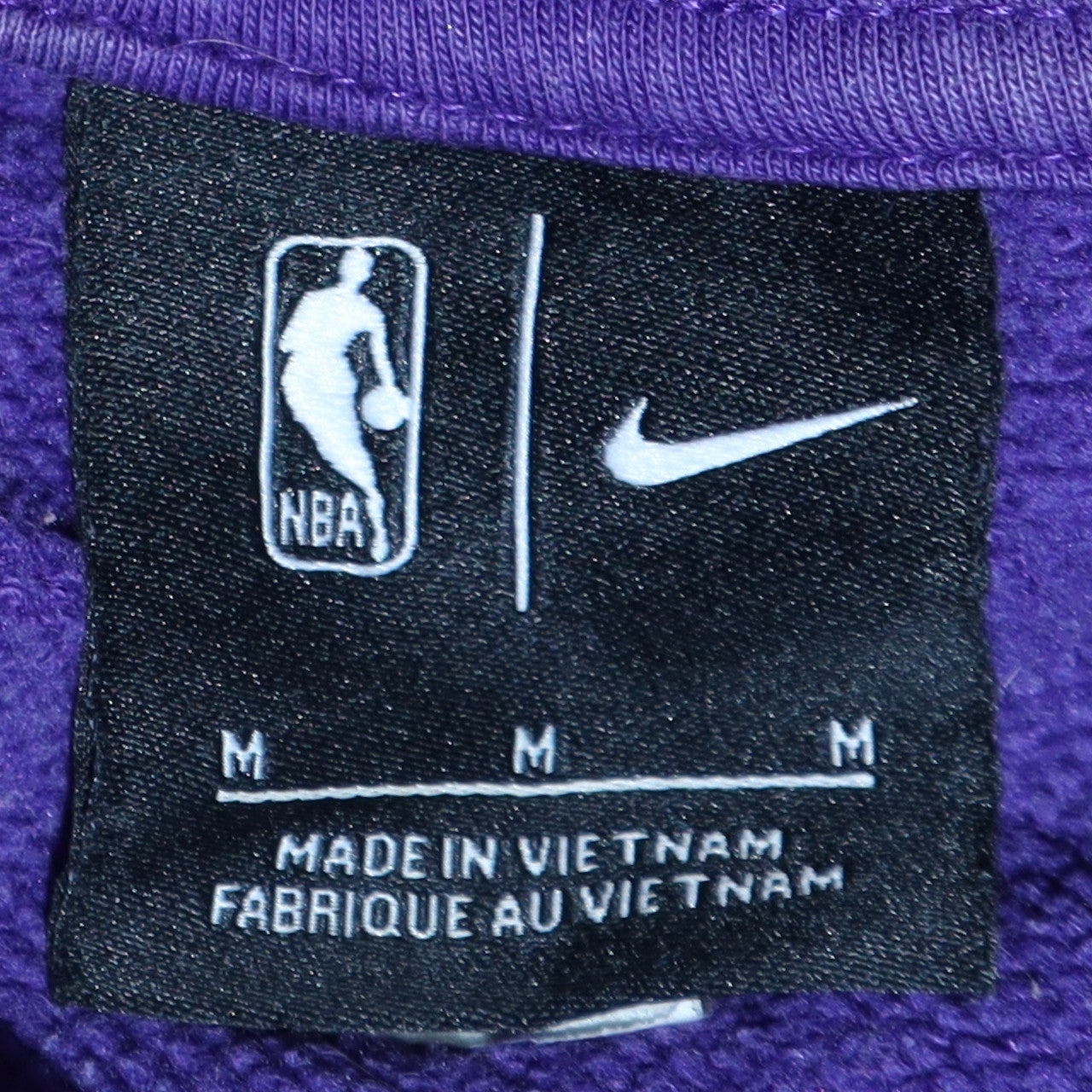 Womens UK Size M Nike Purple Pullover Hoodie