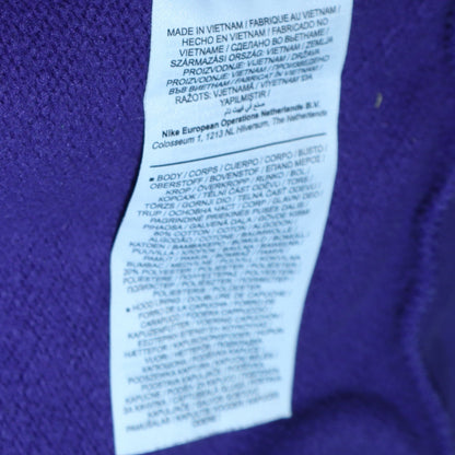 Womens UK Size M Nike Purple Pullover Hoodie