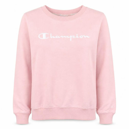 Womens UK Size M Champion Pink Pullover Sweatshirt