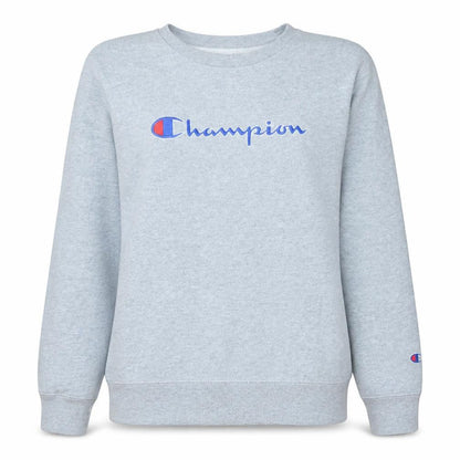 Womens UK Size 2XL Champion Grey Pullover Sweatshirt