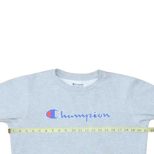 Womens UK Size 2XL Champion Grey Pullover Sweatshirt
