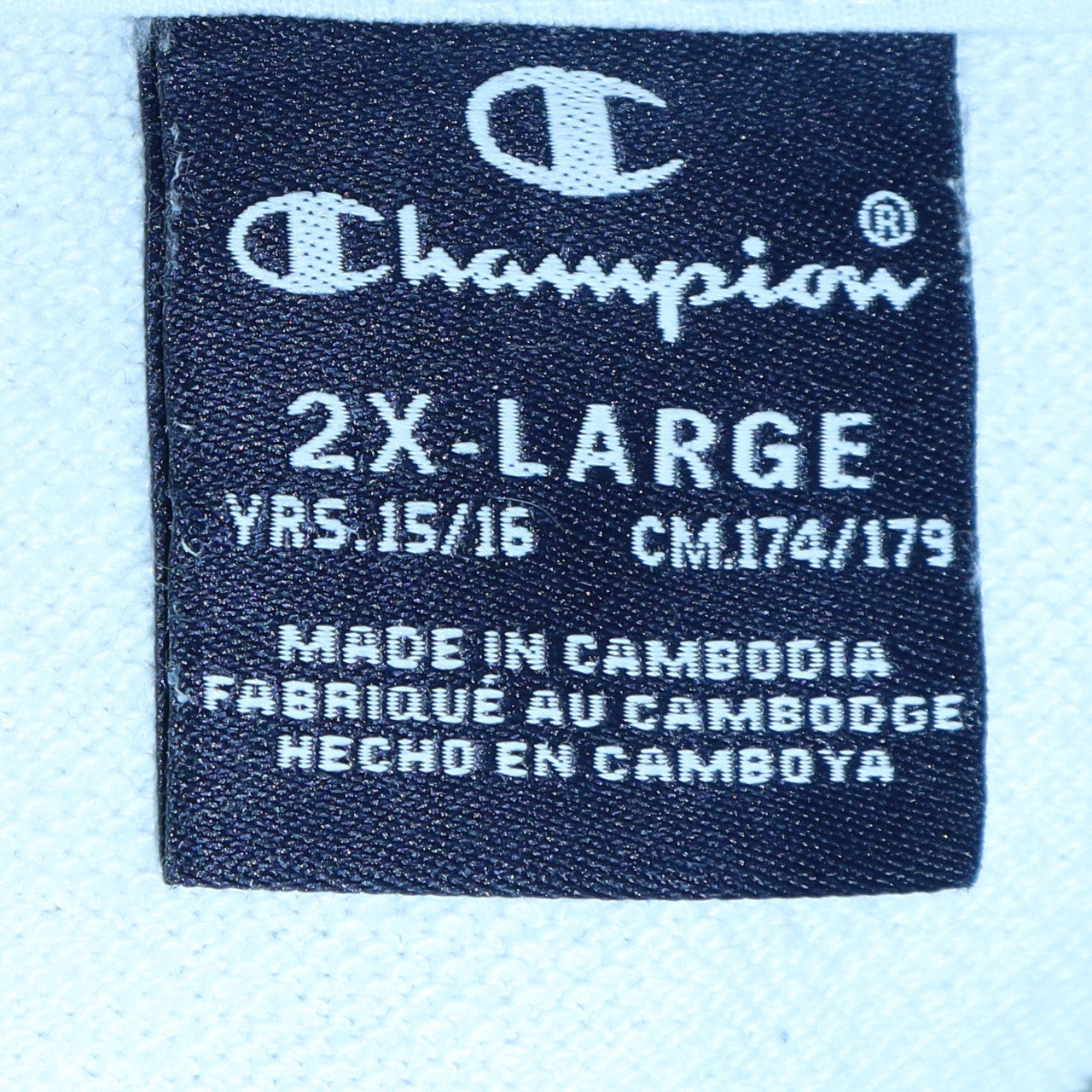 Womens UK Size 2XL Champion Grey Pullover Sweatshirt