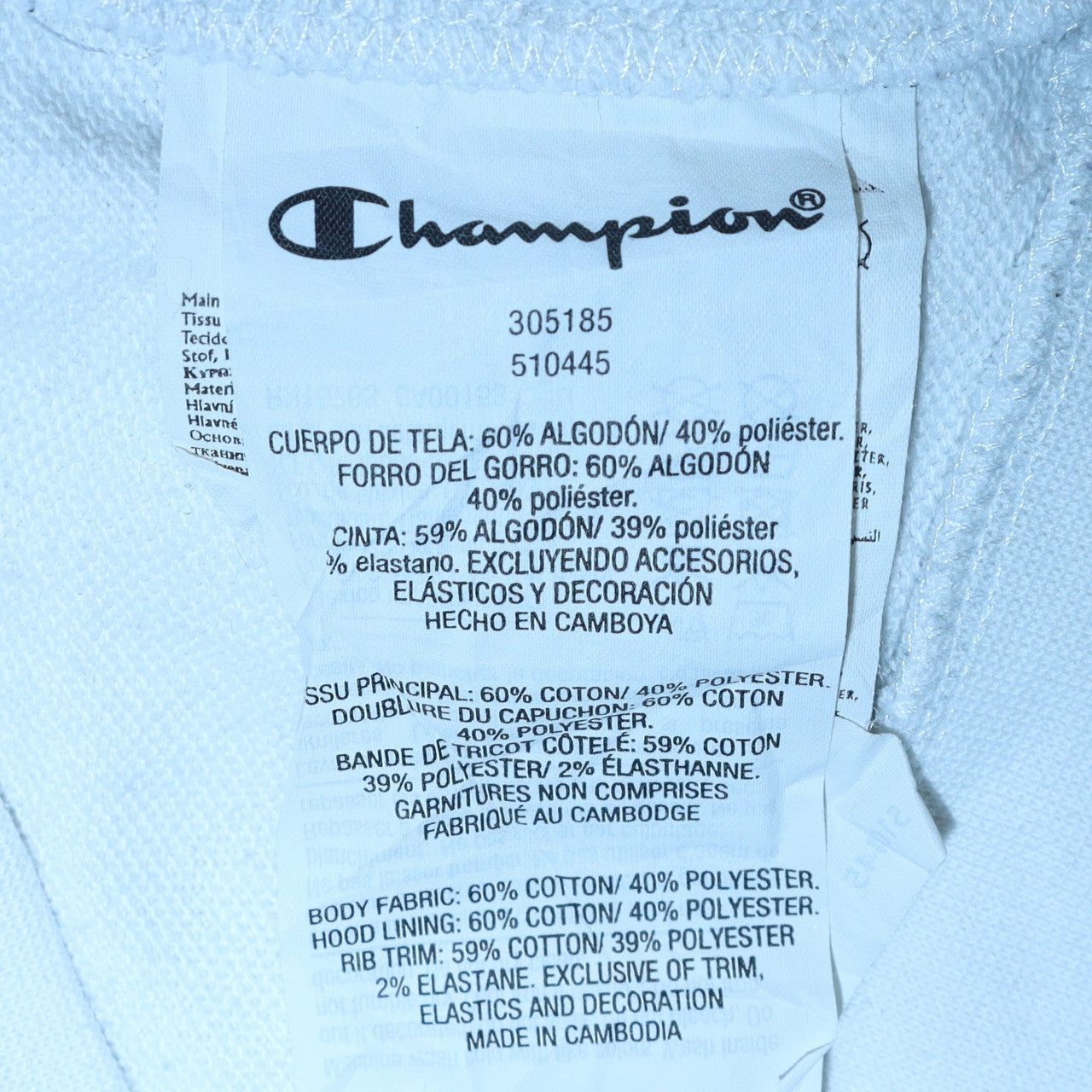 Womens UK Size 2XL Champion Grey Pullover Sweatshirt